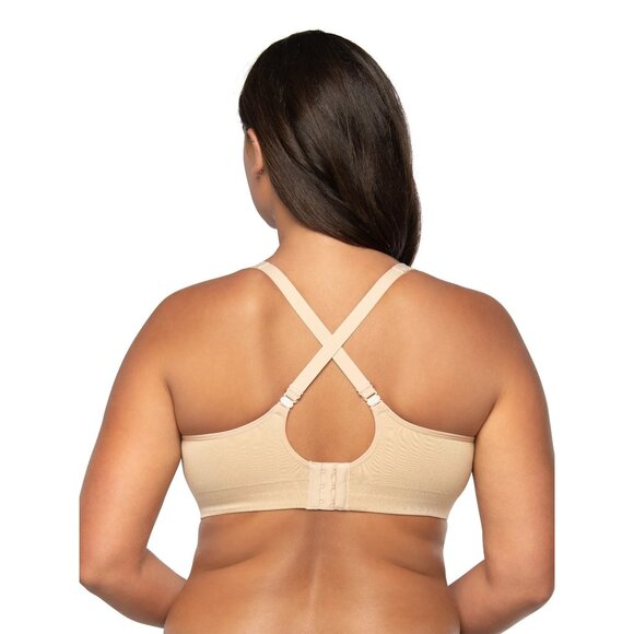 Vanity Fair SZ 2X Radiant Collection Women's Wireless Bra - Comfort Fit in Beige - Picture 4 of 8